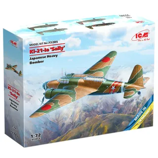 ICM - Flugzeug Ki-21-ia 'Sally', Japanese Heavy Bomber 1/72. 72205 Modellbau Panzer Promo
