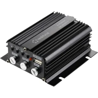 Renkforce RF-CMP-202 2-Kanal Endstufe 100 W Bluetooth®-/USB-Audiowiedergabe, Lautstärke-/Bass-/Höh
