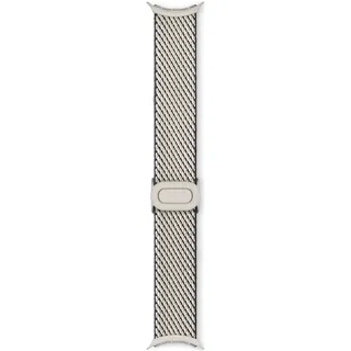 Google Pixel Watch 3 (41mm), Woven Band, Porcelain