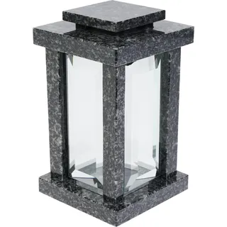 Grablampe viereckig Granit Impala