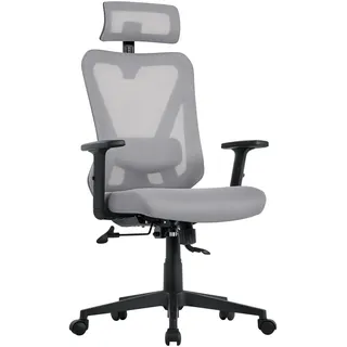 Yaheetech Drehstuhl Schwarz