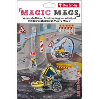 Step By Step MAGIC MAGS Set aus 3-Teilen Building Site Kalle