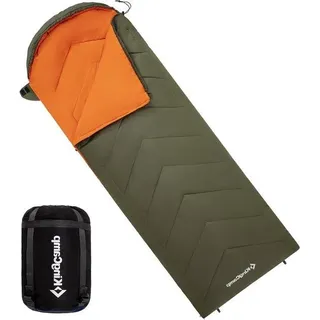 Fleeceschlafsack für Erwachsene – für 3 Jahreszeiten – geeignet für warme und kühle Temperaturen – leicht – wasserdicht – für den Innen- und Außenbereich – ideal zum Wandern und Trekking