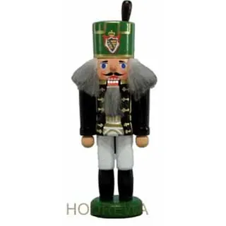 Miniatur - Nussknacker Bergwardein 13,5cm NEU Nußknacker Holz Figur Erzgebirge