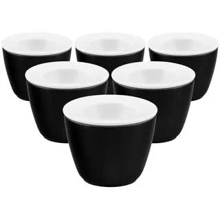 SELTMANN WEIDEN Eierbecher Glamorous Schwarz 6 St.