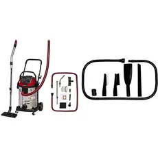 Einhell Nass-Trockensauger TE-VC 2230 SACL (1.400 W, 220 mbar, 8m Aktionsradius, HEPA-Faltenfilter inkl. Filterreinigungssystem, Staubschutzklasse L, 2.000 W Automatiksteckdose, Autoreinigungsset)