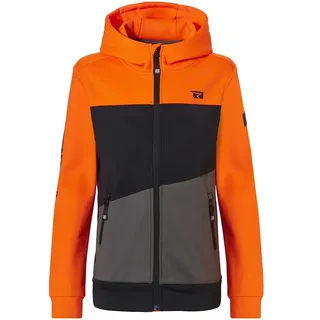 Rehall Huon-r Reißverschlusspullover - Neon Orange - 176 cm