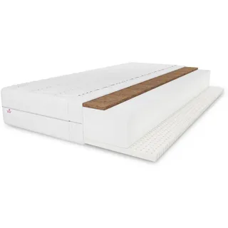 marpur Latexmatratze, Weiß, Textil, H3 + H4, 140x200 cm, Oeko-Tex® Standard 100, Schlafzimmer, Matratzen Shop, Matratzen