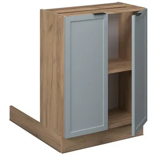 Vicco Kochinsel Vicco Fame-Line 60 x 82 x 30 cm Hellblau-Grau/Braun
