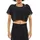 Mesh-Dance Top Schwarz XL