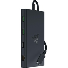 Bild USB-C Dock - Schwarz - 4K, 2xUSB-C, 4xUSB-A, Ethernet, HDMI, 3,5mm Klinke