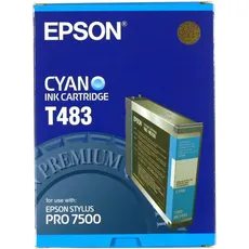 Epson T4830 Tintenpatrone, Singlepack, cyan