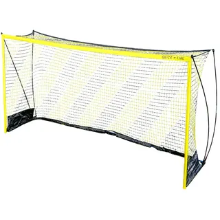 powershot Fußballtor Schwarz/Gelb 360 x 180 cm