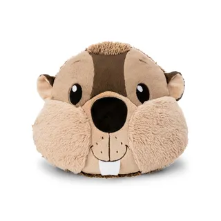 NICI Biber Harry Woodsnacker 32 x 27 cm Braun