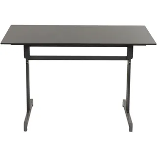 Alco Gartentisch 120 x 80 x 74 cm Anthrazit