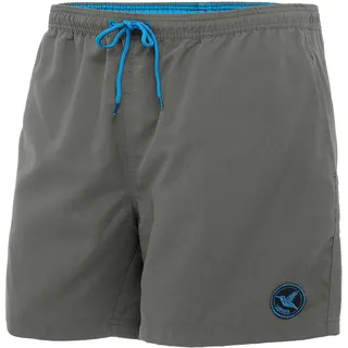 Ladeheid Badehose Herren Bequeme Badeshorts Lang mit Seitentaschen und Schnürchen, Badeshorts Herren mit Netzfütterung – Perfekt für Sommer, Strand und Schwimmbad – LA40-128 (Grau, XL)