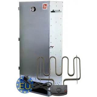 ITA Elektrischer Räucherofen 7003 - Premium XL Räucherschrank 111 cm mit Elektroheizung - Legierter Stahl - Qualität Made In EU Direkt vom Hersteller - Smoker zum Kalträuchern & Heißräuchern