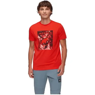 Mammut Trovat Kurzarm-t-shirt - Mammut Red - M