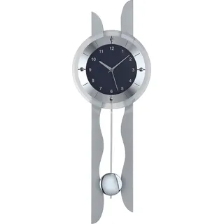 AMS Funk-Pendeluhr 70,0 cm 5243 silber