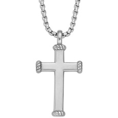 Bild Kette mit Anhänger »Halskette Kreuz, JEWELRY, JF04401040 - silber