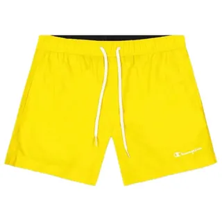 Champion Herren Legacy Beachshorts Ac Small Logo Badehose, gelb, X-Large