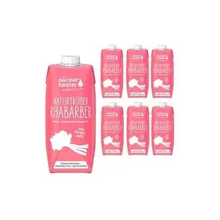 beckers bester Rhabarber-Nektar Fruchtnektar 6x 0,75 l