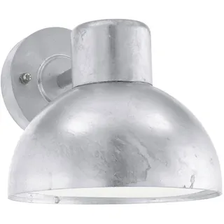 Eglo AUßENWANDLEUCHTE , Weiß , Metall, Kunststoff , rund , 20x18.5 cm , Lampen & Leuchten, Außenbeleuchtung, Außenleuchten