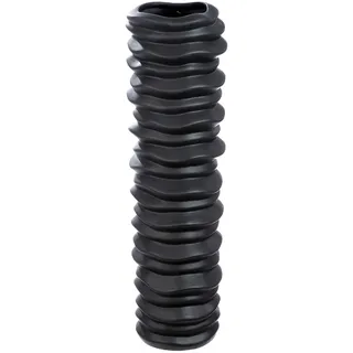 Casablanca by Gilde "Bodenvase "Rillo", schwarz,