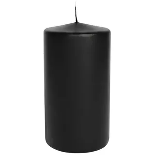 Cereria Di Giorgio Risthò Stumpenkerzen 10 cm schwarz 12 St.