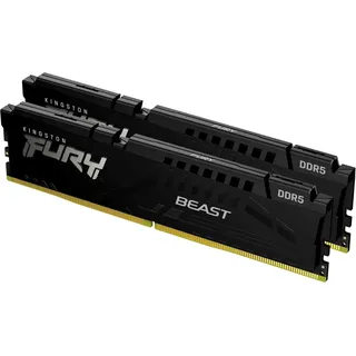 Kingston FURY Beast 16 GB 6000 MT/s DDR5 CL30 DIMM (Kit of (2 Black EXPO
