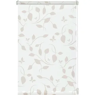 GARDINIA EASYFIX Rollo, weiß, B:110cm H:180cm, Polyester, Rollos, Seitenzugrollo, mit Scandinavian 110 x 180 cm