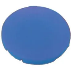 Eaton 216426 Tastenplatte, flach blau, blanko, Taster + Schalter, Blau