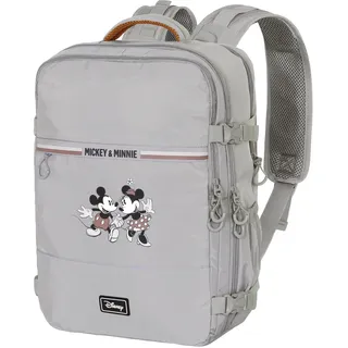 Disney Minnie Maus Face-Großer Mercury Handgepäck Rucksack 47x23x33cm, Mehrfarbig, Kapazität 35 L