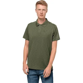Jack Wolfskin Poloshirt kurzarm - Grün
