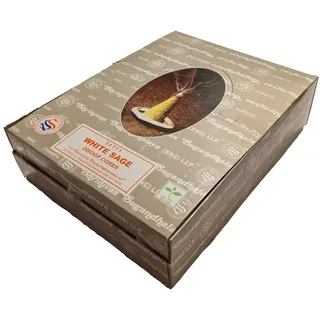Satya Wierook Kegel White Sage (12 pakjes)