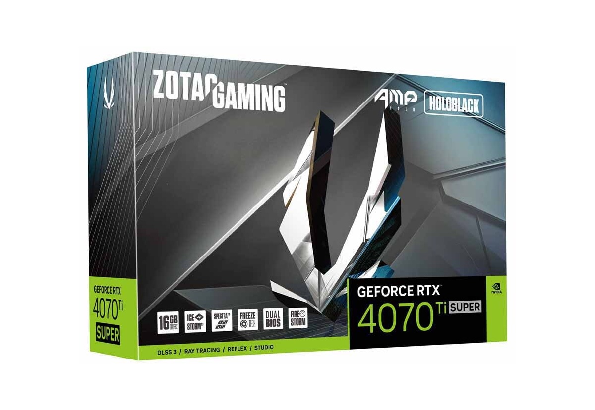 Bild von Gaming RTX 4070 Ti SUPER AMP Holo 16 GB GDDR6X ZT-D40730F-10P