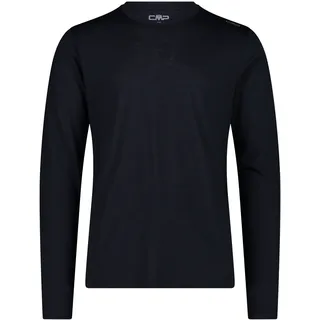CMP Herren Langarmshirt Man T-Shirt 34N0897-N950 56 - Black Blue - 56