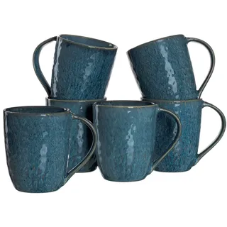 LEONARDO Kaffeetasse 0,33 l Blau 6 St.