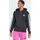 Essentials 3 Stripes Kapuzenjacke Black/White XL