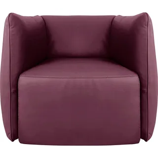 Egoitaliano Sessel Ludo Leder 80 x 68 x 80 cm Lila