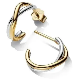 Pandora Creolen Zweifarbig 263880C00 gold Metall, Silber
