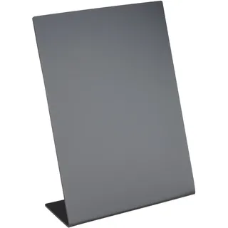 L-Aufsteller Kreidetafel, schwarz A5 - 148 x 210 mm  | Hochformat, PP