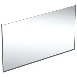 Geberit Option Plus Square Lichtspiegel, direkte und indirekte Beleuchtung, Breite 120 cm, 502.785.14.1, Farbe: schwarz matt / Aluminium eloxiert