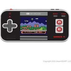 Bild Gamer V Classic Handheld Gaming System Black/Gray/Red