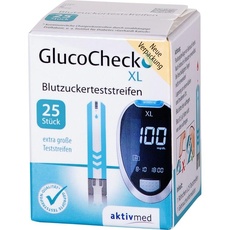 Bild GlucoCheck XL Blutzuckerteststreifen