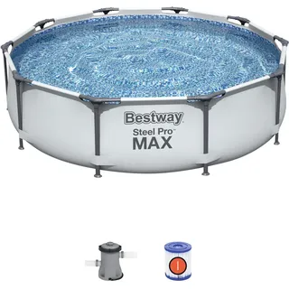 Steel PRO MAX Pool cm.305X76 LT.4678 FILTERPUMPE
