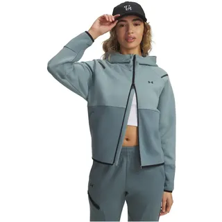 Under Armour Unstoppable Fleecejacke Grün/Beige S