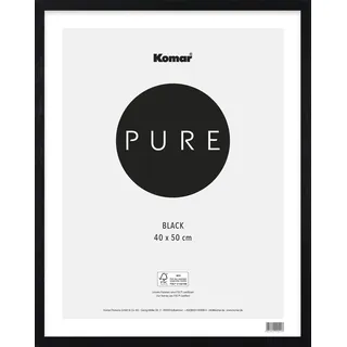KOMAR Bilderrahmen Pure schwarz 40x50 cm 2er Set