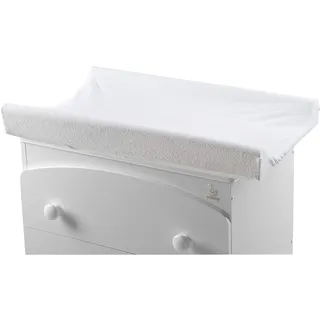 ITALBABY 050.0020 Wickelauflage Frottee, Universal, Weiß