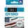 Schriftband DYMO D1 45811 Bandfarbe Schwarz Schriftfarbe Weiß 19 mm 7 m